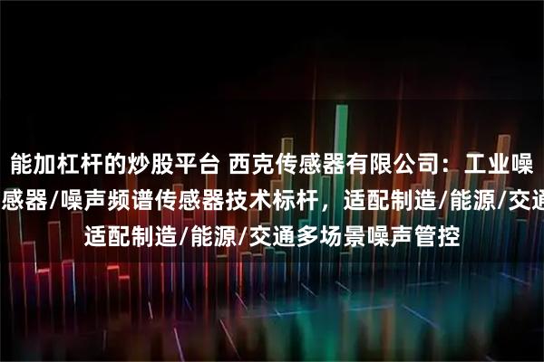 能加杠杆的炒股平台 西克传感器有限公司：工业噪声监测仪/声音传感器/噪声频谱传感器技术标杆，适配制造/能源/交通多场景噪声管控